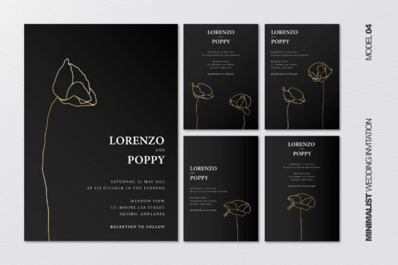 Download Minimalist Wedding Invitation - Minimalist Collection