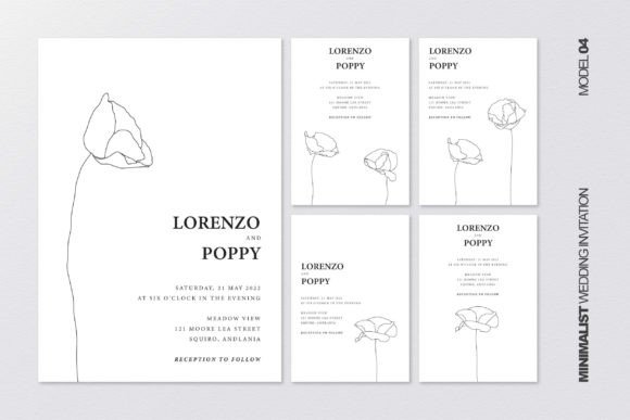 Download Minimalist Wedding Invitation - Minimalist Collection