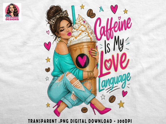 Download Coffee is My Love Language | Glam PNG - Coffee Collection