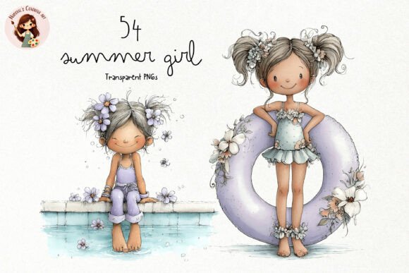 Download Cute Summer Girl PNG Clipart - Cute Collection