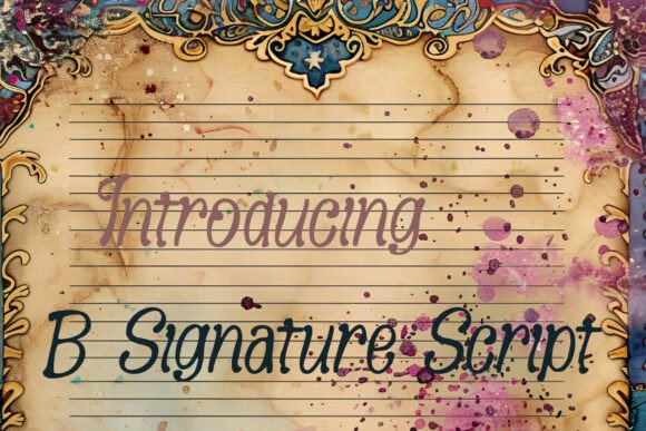 Download B Signature Script - Signature script Collection